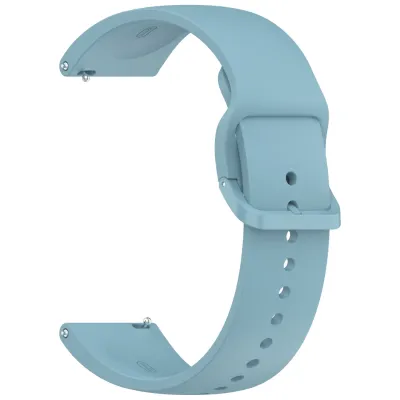 22mm Silicone Strap with Plastic Buckle Compatible with Redmi Watch 5 Lite and Redmi Watch 5 Active Smartwatches
